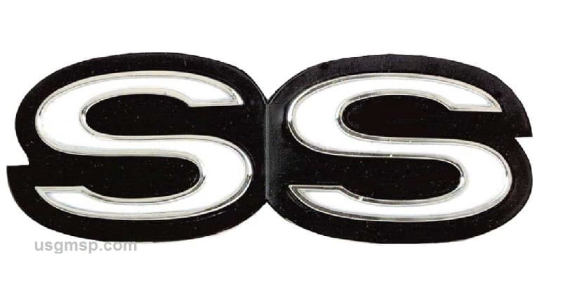 Grille Emblem: Camaro 69 "SS'' w/ RS option